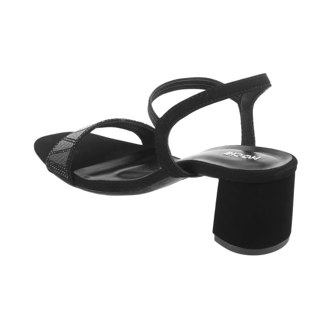 Mochi Women Black Party Sandals (SKU: 40-900122-11-36)