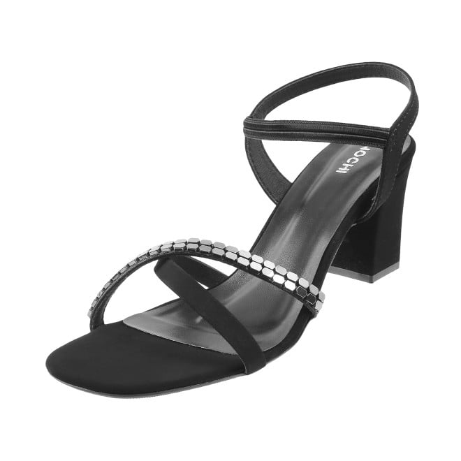 Mochi Women Black Party Sandals (SKU: 40-902442-11-36)