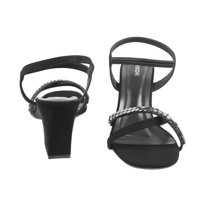 Mochi Women Black Party Sandals (SKU: 40-902442-11-36)