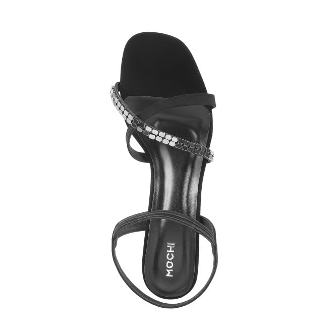 Mochi Women Black Party Sandals (SKU: 40-902442-11-36)