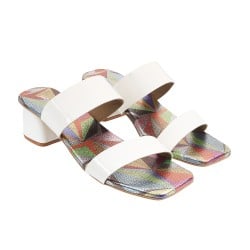 Women White Casual Sandals