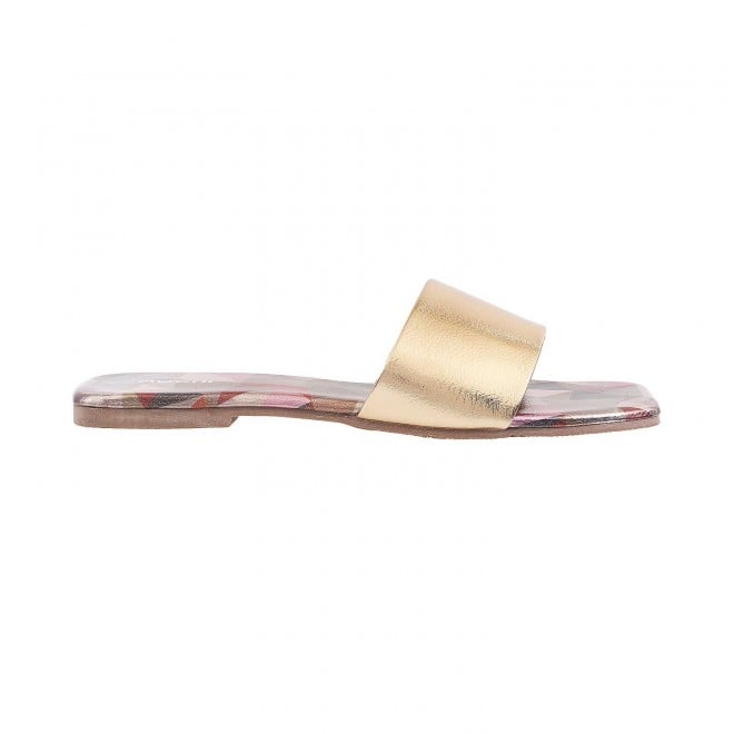 Mochi Women Rose-Gold Casual Slippers (SKU: 41-136-52-36)