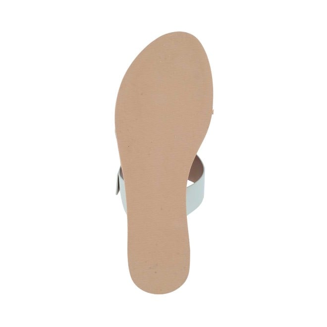 Mochi Women Green Casual Slippers (SKU: 41-144-21-36)