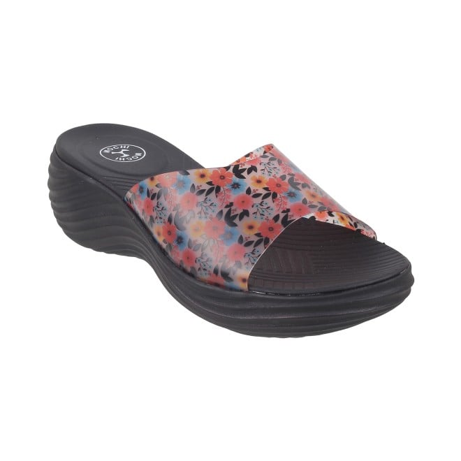 Mochi Women Black Casual Sandals