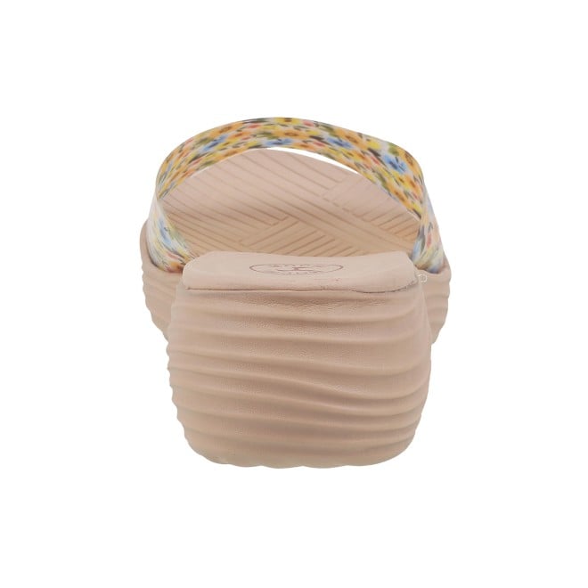 Mochi Women Beige Casual Sandals (SKU: 41-145L-20-42)