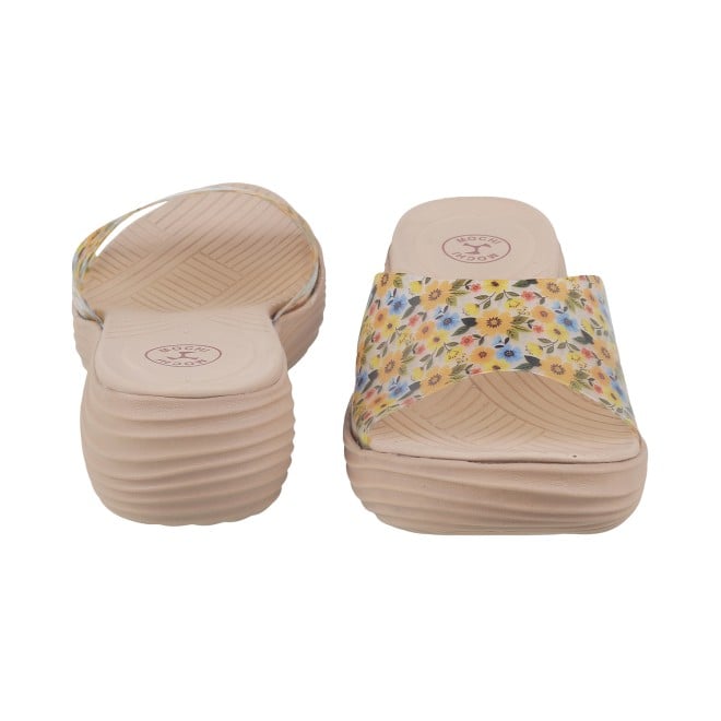 Mochi Women Beige Casual Sandals (SKU: 41-145L-20-42)