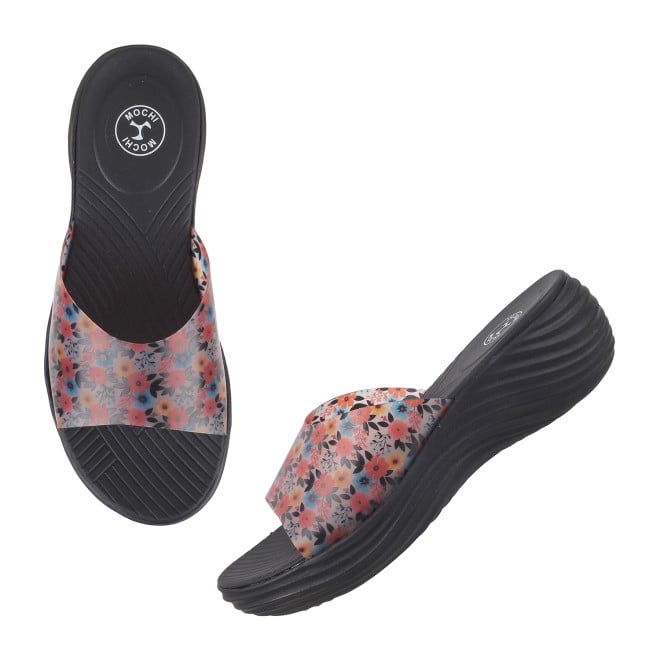 Mochi Women Black Casual Sandals (SKU: 41-145L-11-42)