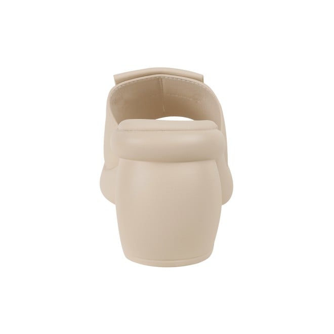 Mochi Women Beige Casual Mules (SKU: 41-160-20-40)