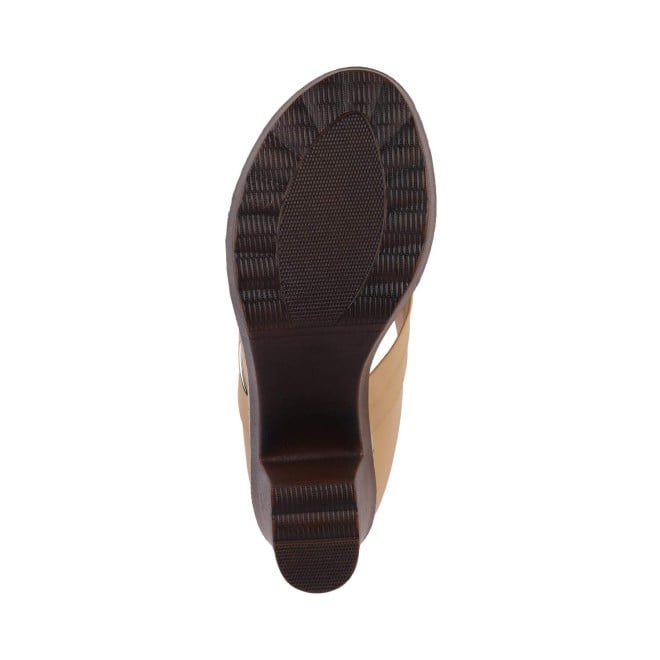 Mochi Women Brown Casual Slip-Ons (SKU: 41-163-22-36)