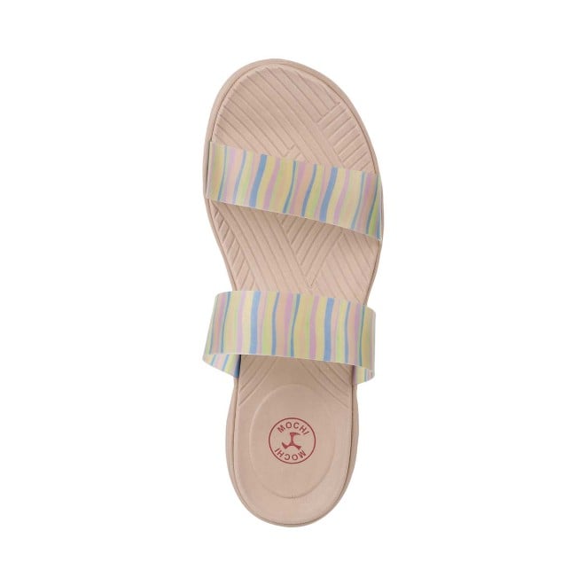 Mochi Women Beige Casual Slip Ons (SKU: 41-171-20-36)