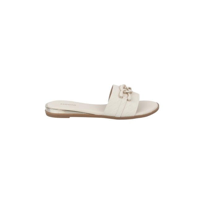 Mochi Women Off-White Casual Slip Ons (SKU: 41-190-66-36)