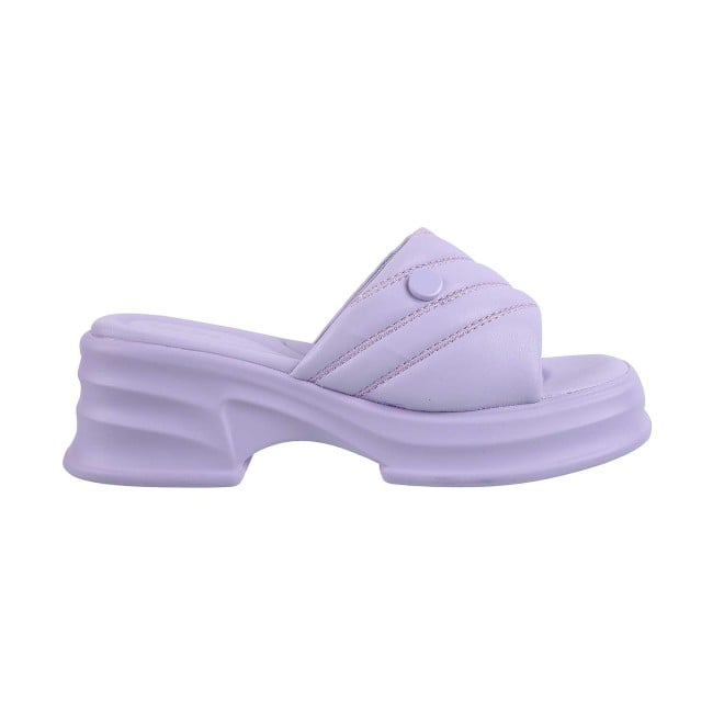 Mochi Women Purple Casual Slip Ons (SKU: 41-196-26-36)