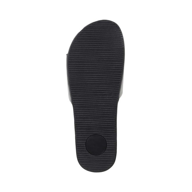 Mochi Women Black Casual Slippers (SKU: 41-201-11-36)