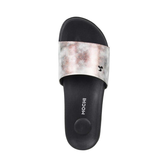 Mochi Women Black Casual Slippers (SKU: 41-201-11-36)