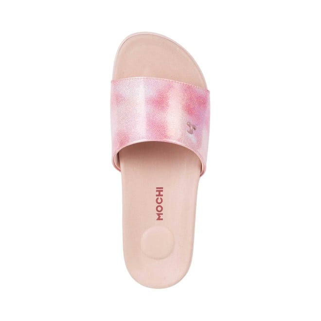 Mochi Women Pink Casual Slippers (SKU: 41-201-24-36)