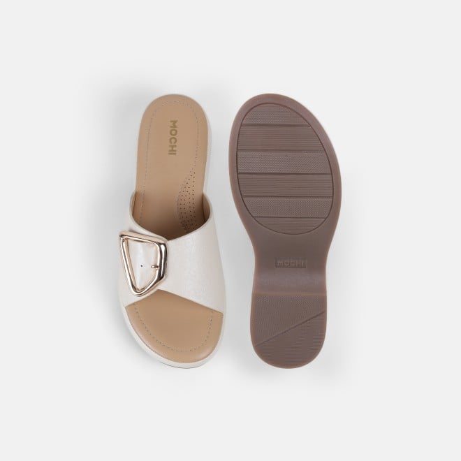 Mochi Women Off-white Casual Slip Ons (SKU: 41-228-66-36)