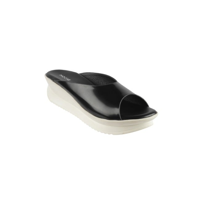 Mochi Women Black Casual Mules (SKU: 41-235-11-36)