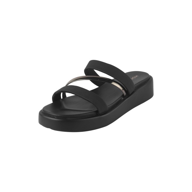 Mochi Women Black Casual Slip Ons (SKU: 41-245-11-36)