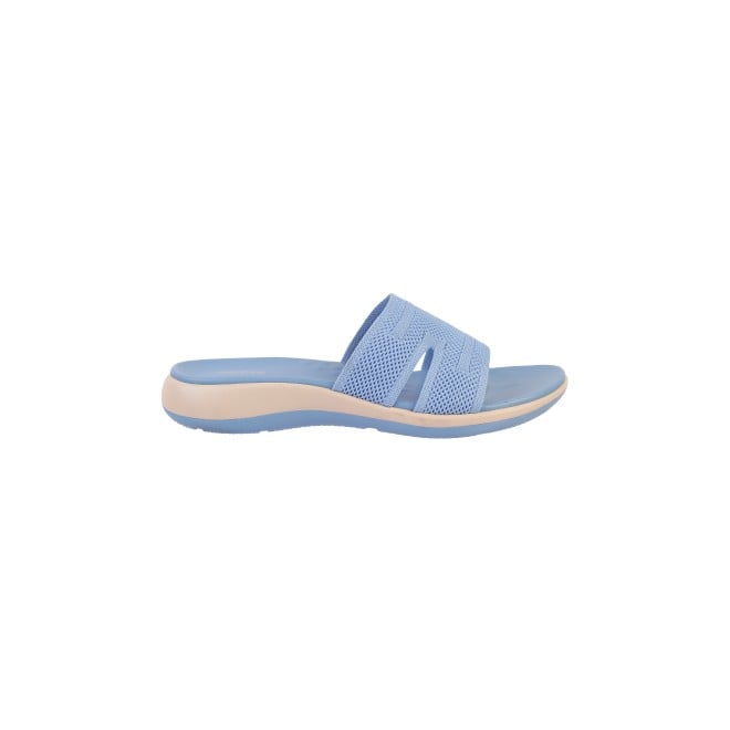 Mochi Women Light-blue Casual Slip Ons (SKU: 41-257-32-36)