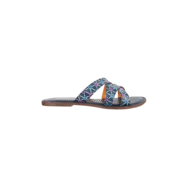 Mochi Women Blue Casual Sandals (SKU: 41-259-45-36)