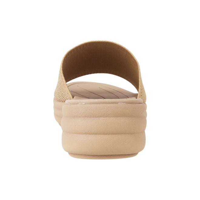 Mochi Women Beige Casual Slides (SKU: 41-263-20-36)