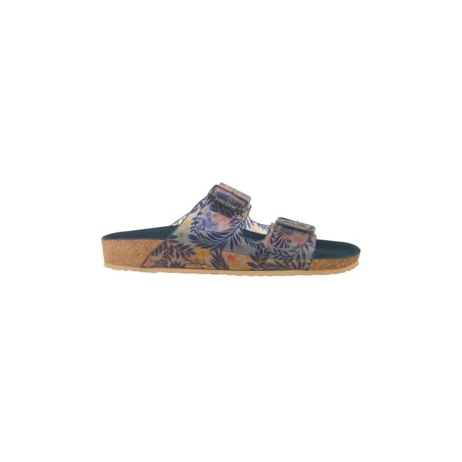 Mochi Women Blue Casual Slip Ons (SKU: 41-266-45-36)