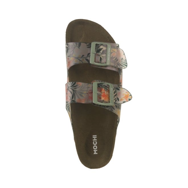 Mochi Women Green Casual Slip Ons (SKU: 41-266-21-36)