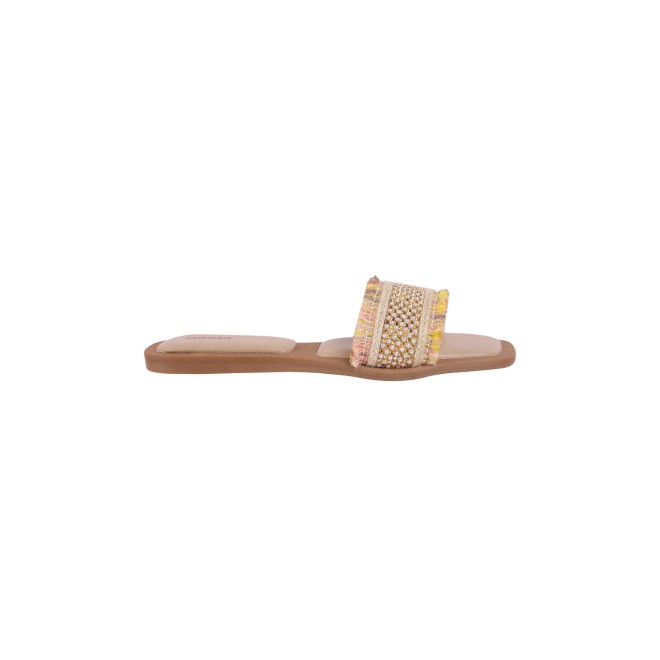 Mochi Women Beige Casual Sandals (SKU: 41-281-20-36)