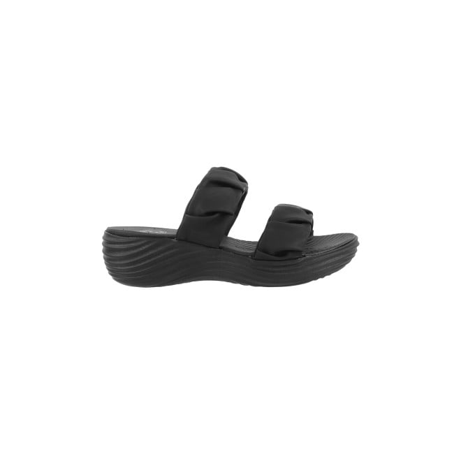 Mochi Women Black Casual Mules (SKU: 41-282-11-36)