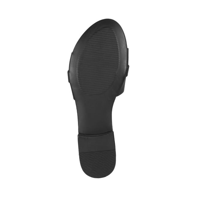 Mochi Women Black Casual Slides (SKU: 41-287-11-36)