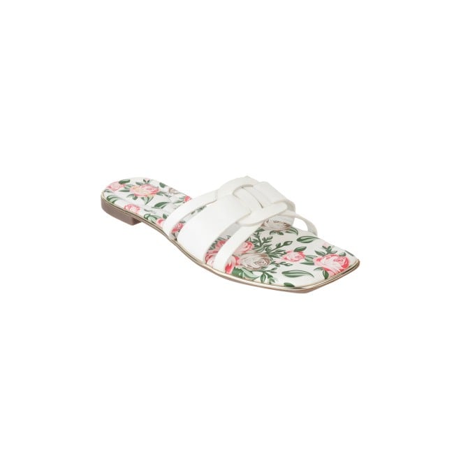 Mochi Women White Casual Slip Ons (SKU: 41-320-16-37)