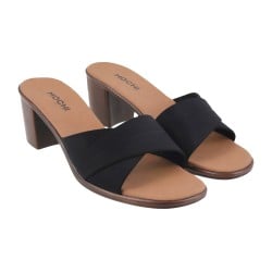 Women Black Casual Slides