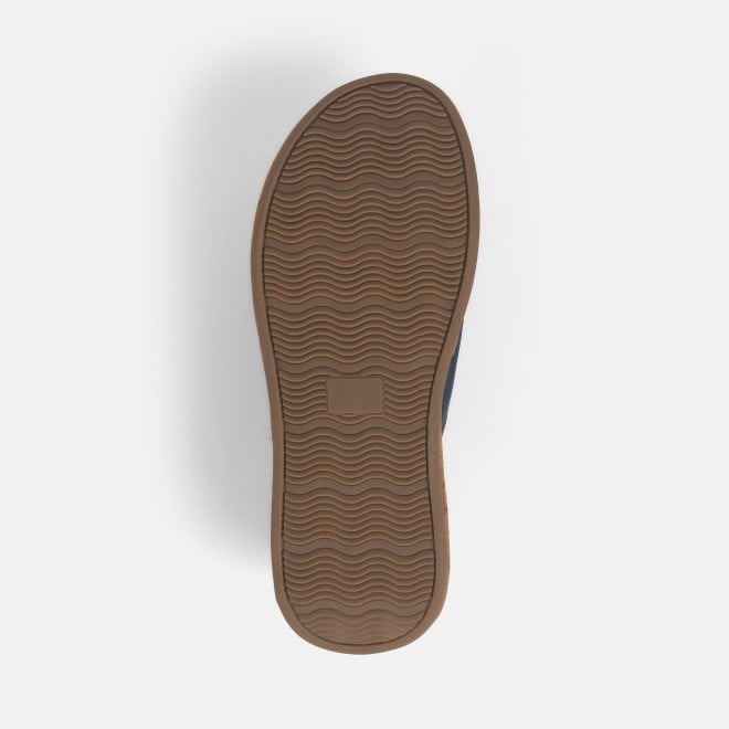 Mochi Women Navy-Blue Casual Slip Ons (SKU: 41-363-17-36)