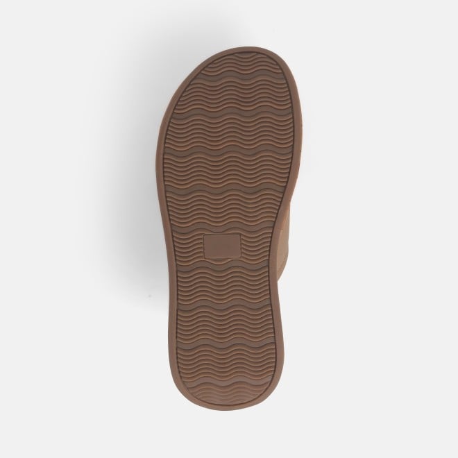 Mochi Women Beige Casual Slip Ons (SKU: 41-363-20-39)