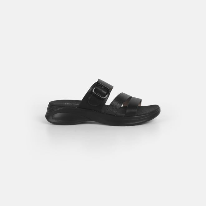 Mochi Women Black Casual Slip Ons (SKU: 41-365-11-36)