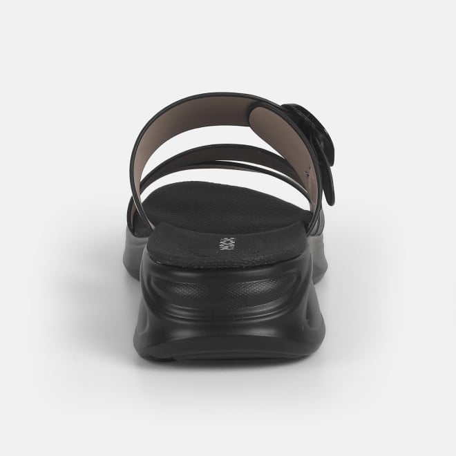 Mochi Women Black Casual Slip Ons (SKU: 41-365-11-36)