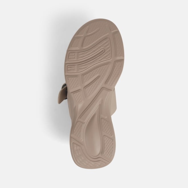 Mochi Women Beige Casual Slip Ons (SKU: 41-365-20-36)