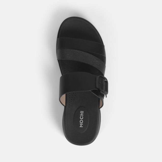 Mochi Women Black Casual Slip Ons (SKU: 41-365-11-36)