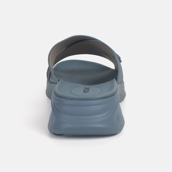 Mochi Women Blue Casual Slip Ons (SKU: 41-366-45-36)