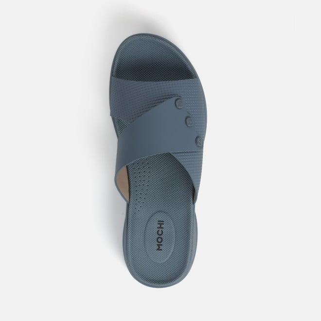Mochi Women Blue Casual Slip Ons (SKU: 41-366-45-36)