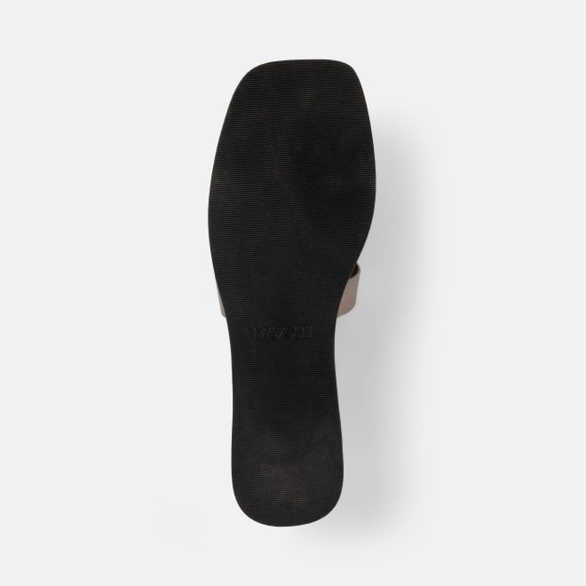 Mochi Women Gun-metal Casual Slippers (SKU: 41-375-29-36)