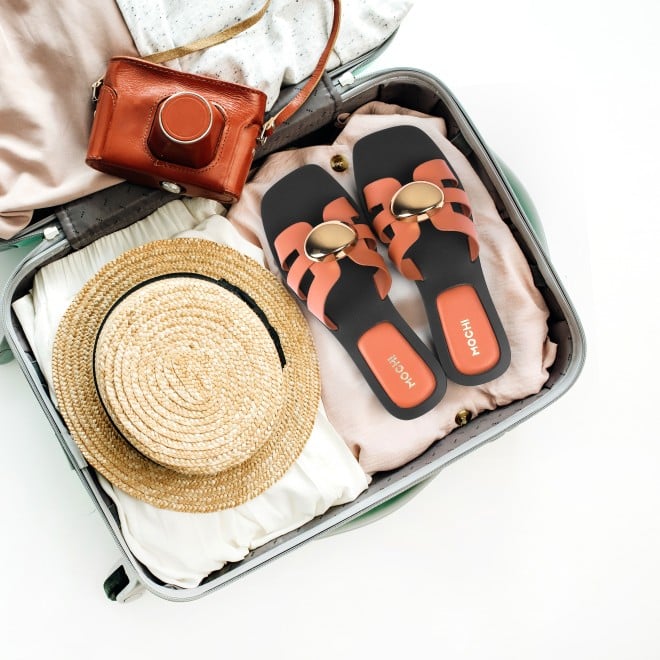 Mochi Women Tan Casual Slippers (SKU: 41-375L-23-42)