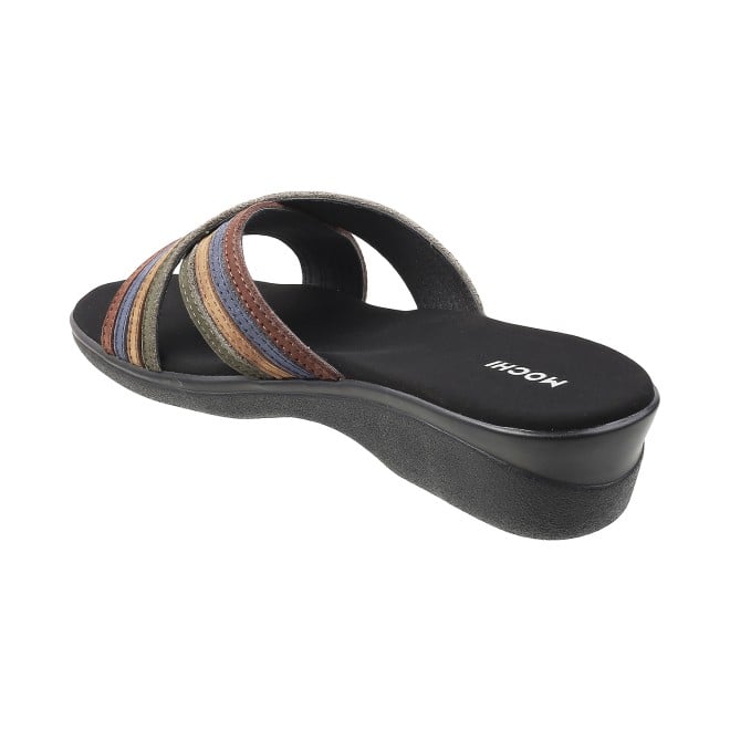 Mochi Women Multi Casual Slip Ons (SKU: 41-3837L-13-42)
