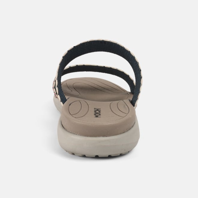 Mochi Women Grey Casual Slip Ons (SKU: 41-391-14-36)