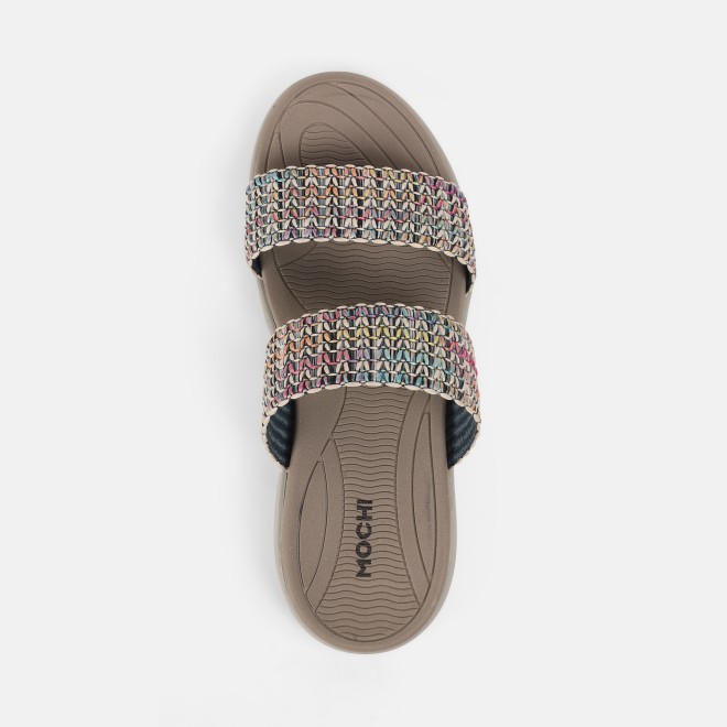 Mochi Women Grey Casual Slip Ons (SKU: 41-391-14-36)