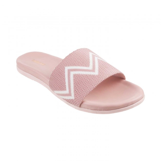 Mochi Pink Casual Slip Ons for Women