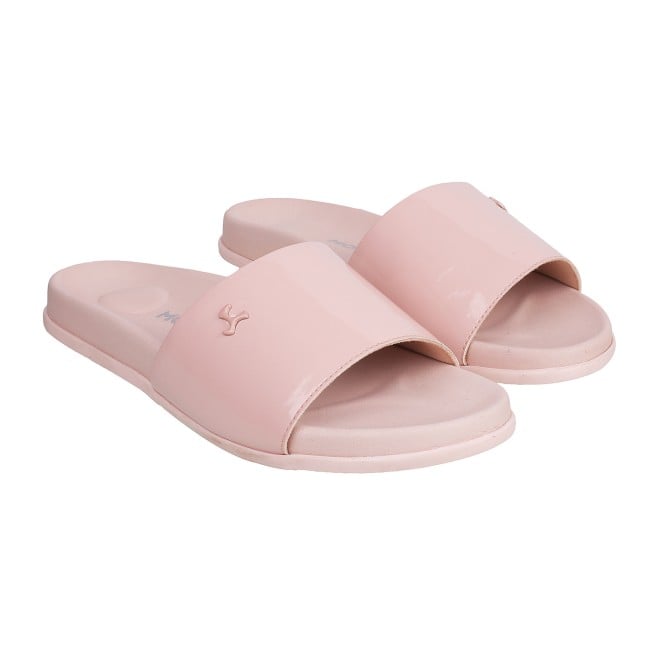 Mochi Women Pink Casual Slip Ons