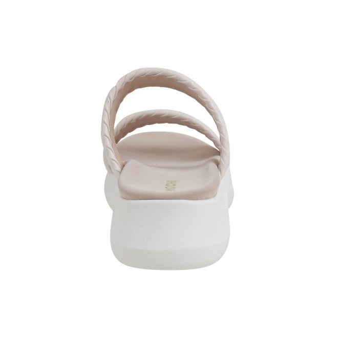 Mochi Women Off-White Casual Slip Ons (SKU: 41-405-66-38)