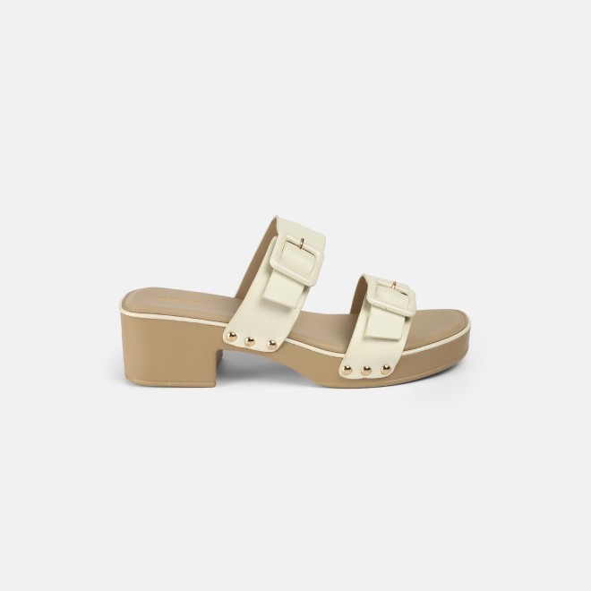 Mochi Women Off-white Casual Slip Ons (SKU: 41-407-66-37)