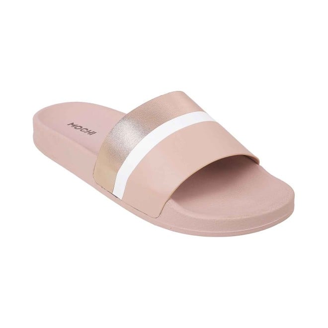 Buy Mochi Women Pink Casual Slippers Online